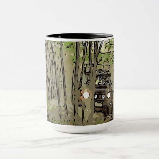 時間(自然) マグカップ (中央)