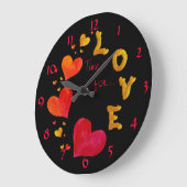 時間…LOVE – ウォールクロック (傾斜)