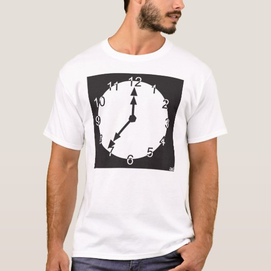 時間 Tシャツ (正面)