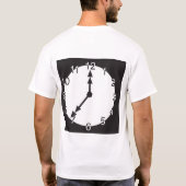 時間 Tシャツ (裏面)