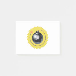 時限爆弾焼付けヒューズ ポストイット