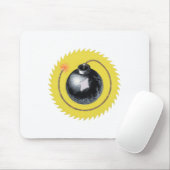 時限爆弾焼付けヒューズ マウスパッド (マウス)