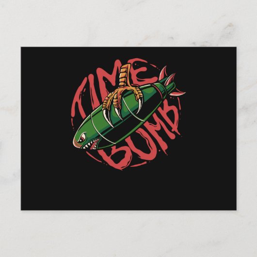 時限爆弾 ポストカード (正面)