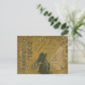 『時雄の不思議な都』が表紙を飾る空白の ポストカード (スタンド正面)