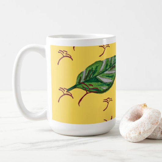 時頭が切れる期 コーヒーマグカップ (ドーナツ)