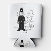 時頼間の警官 缶クーラー (正面)