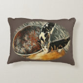 時食べ物を与え間だ！ アクセントクッション (裏面)