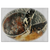 時食べ物を与え間だ！ カッティングボード (正面)