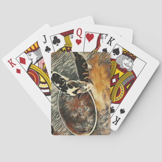 時食べ物を与え間だ！ トランプ (裏面)