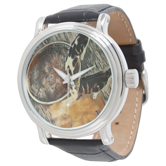 時食べ物を与え間だ！ 腕時計 (アングル)