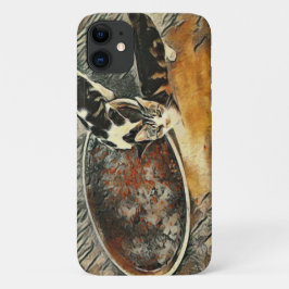 時食べ物を与え間だ！ iPhone 11 ケース