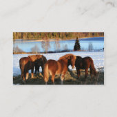 時食べ物を与え間 名刺 (裏面)