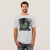 時2を-孔雀楽しんで下さい Tシャツ (正面フル)