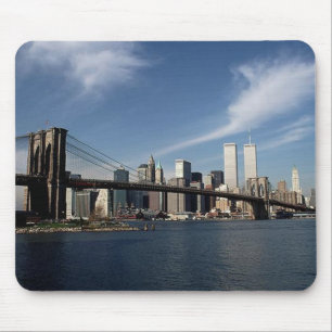 時Memoriamの~のツインタワーWTC NYCの~覚えて下さい マウスパッド
