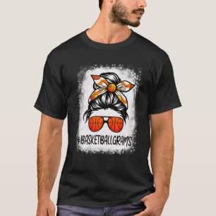 『晒しバスケットボールグラム人生を乱すバンバスケットボール』 Tシャツ