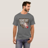 晒し野球ゲームデイビーズヒョウ野球 Tシャツ (正面フル)