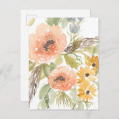 晩夏の花 ポストカード (正面/裏面)