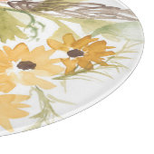 晩夏の花I カッティングボード (角)