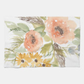 晩夏の花I キッチンタオル (横)