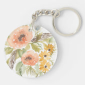 晩夏の花I キーホルダー (裏面)