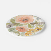 晩夏の花I ペーパープレート (アングル)