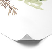 晩夏の花I ポスター (角)