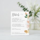 晩夏オレンジパレ結婚ット詳細 エンクロージャーカード (スタンド正面)