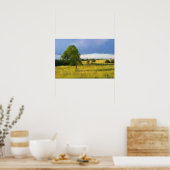 晩夏夕べ- 絵画s ポスター (キッチン)