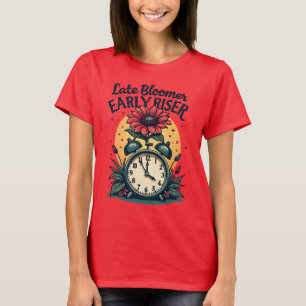 晩期咲き意欲 Tシャツ