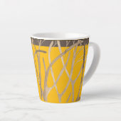 晩秋オン小さなラテマグカップ カフェラテマグ (右アングル)