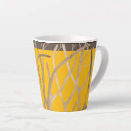 晩秋オン小さなラテマグカップ カフェラテマグ