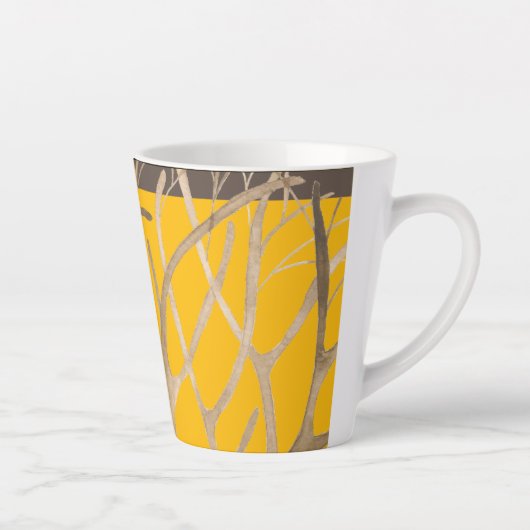 晩秋オン小さなラテマグカップ カフェラテマグ (右)