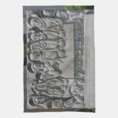 晩餐の最後の墓石 キッチンタオル (縦)