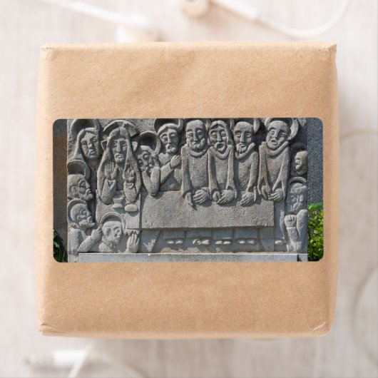 晩餐の最後の墓石 ラベル (インサイチュ)