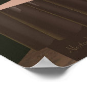 晩餐前のプリントポスター ポスター (角)