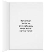 普通おもしろいの家族の女性 (内側 (右))