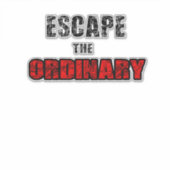 普通から逃れる シール (正面)