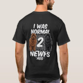 普通なんてありきたり two sided tシャツ (裏面)