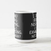 普通にやってみた。疲れた。もうやだ コーヒーマグカップ (中央)