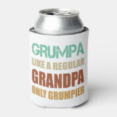 普通のおじいちゃんだけのあごり文句を言う父親のように 缶クーラー (缶正面)