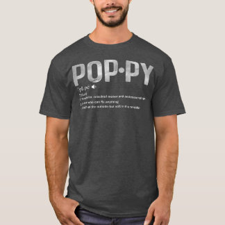 普通のおじいちゃんだけみたいなクールPopPy Defi Tシャツ