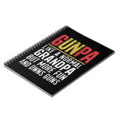 普通のおじいちゃんのようにガンパが、より多くのおもしろいと所有 ノートブック (左側)