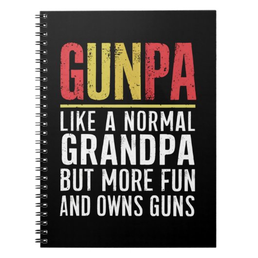 普通のおじいちゃんのようにガンパが、より多くのおもしろいと所有 ノートブック (正面)