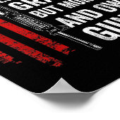 普通のおじいちゃんのようにガンパが、より多くのおもしろいと所有 ポスター (角)