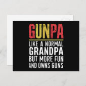 普通のおじいちゃんのようにガンパが、より多くのおもしろいと所有 ポストカード (正面/裏面)