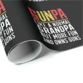 普通のおじいちゃんのようにガンパが、より多くのおもしろいと所有 ラッピングペーパー (ロールコーナー)