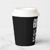 普通のおじいちゃんのようにガンパが、より多くのおもしろいと所有 紙コップ (右)