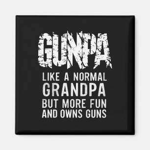 普通のおじいちゃんみたいだけどもっと楽しいGUNPA おじいちゃんは マグネット