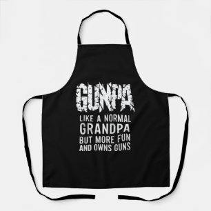 普通のおじいちゃんみたいだけどもっと楽しいGUNPA エプロン
