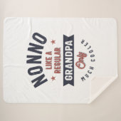 普通のおじいちゃんみたいなものじゃなクールい シェルパブランケット (正面(横))